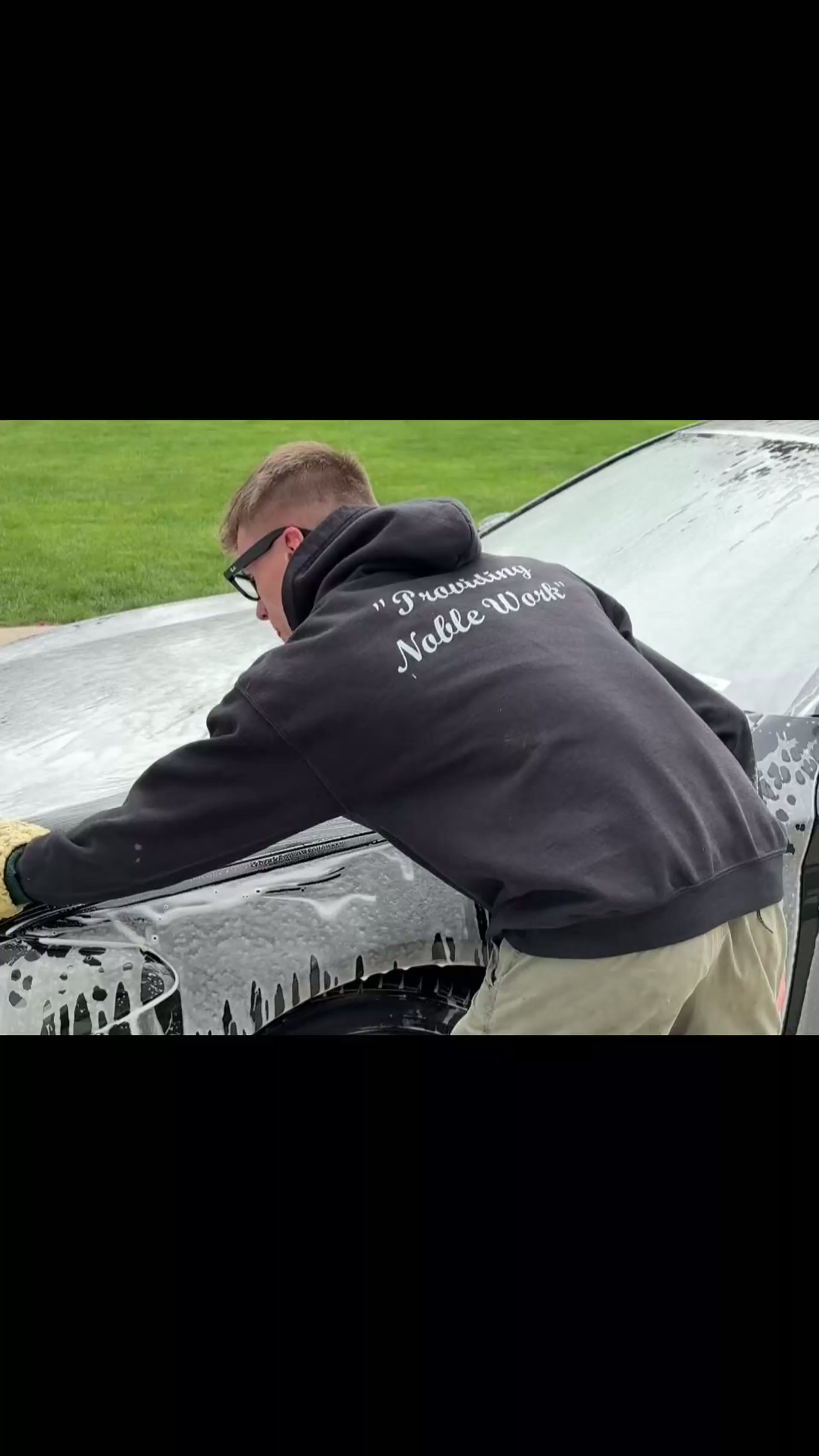Noble Detailing mobile service in action